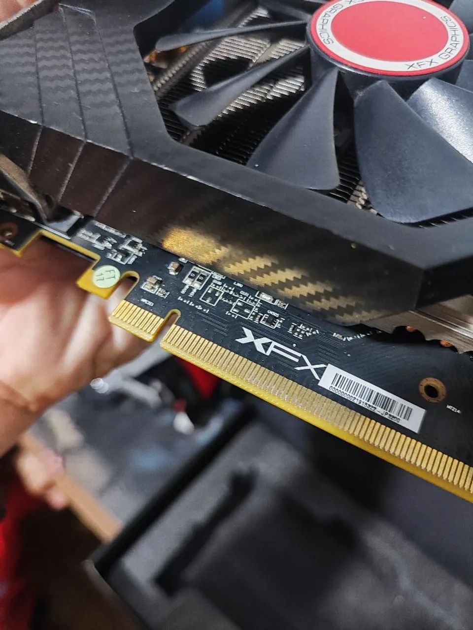 Placa de video rx580 XFX 8gb