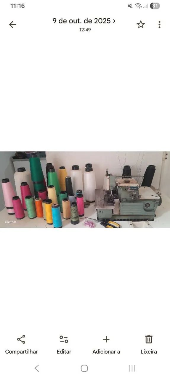 Máquina overlock  - Foto 2