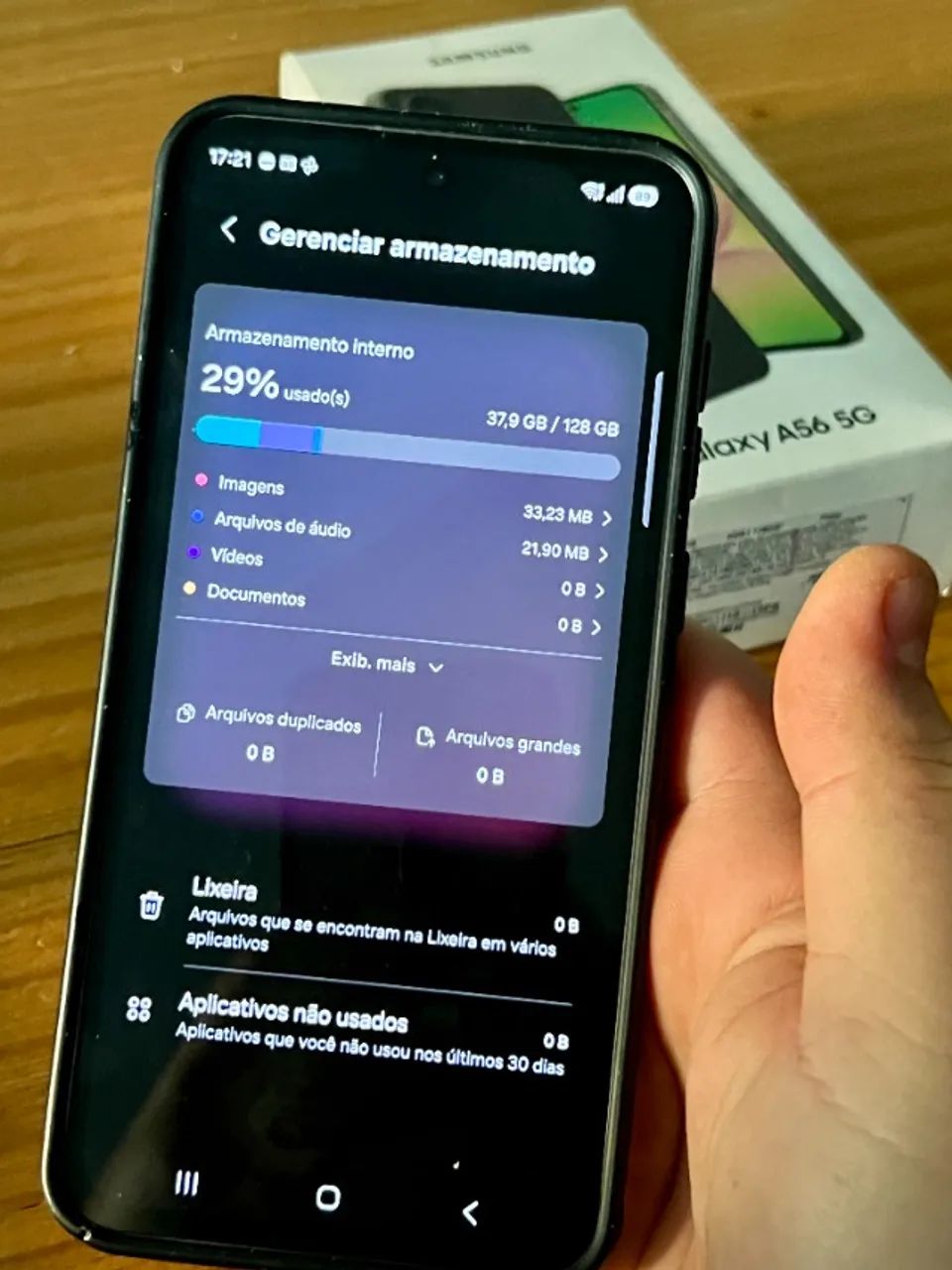 Galaxy A56 128GB (Grafite/Preto) - Foto 4