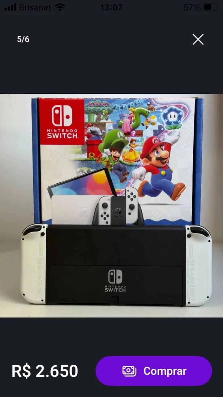 Nintendo switch oled desbloqueado  - Foto 2