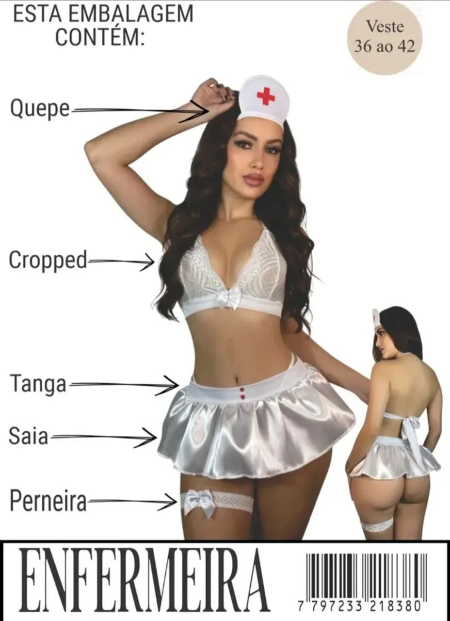 Fantasia sexy enfermeira  - Foto 3