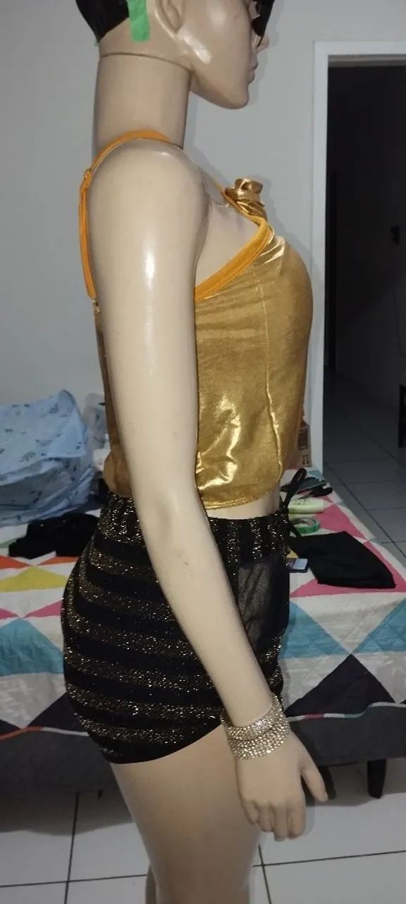 short e croped elegantes - Foto 5