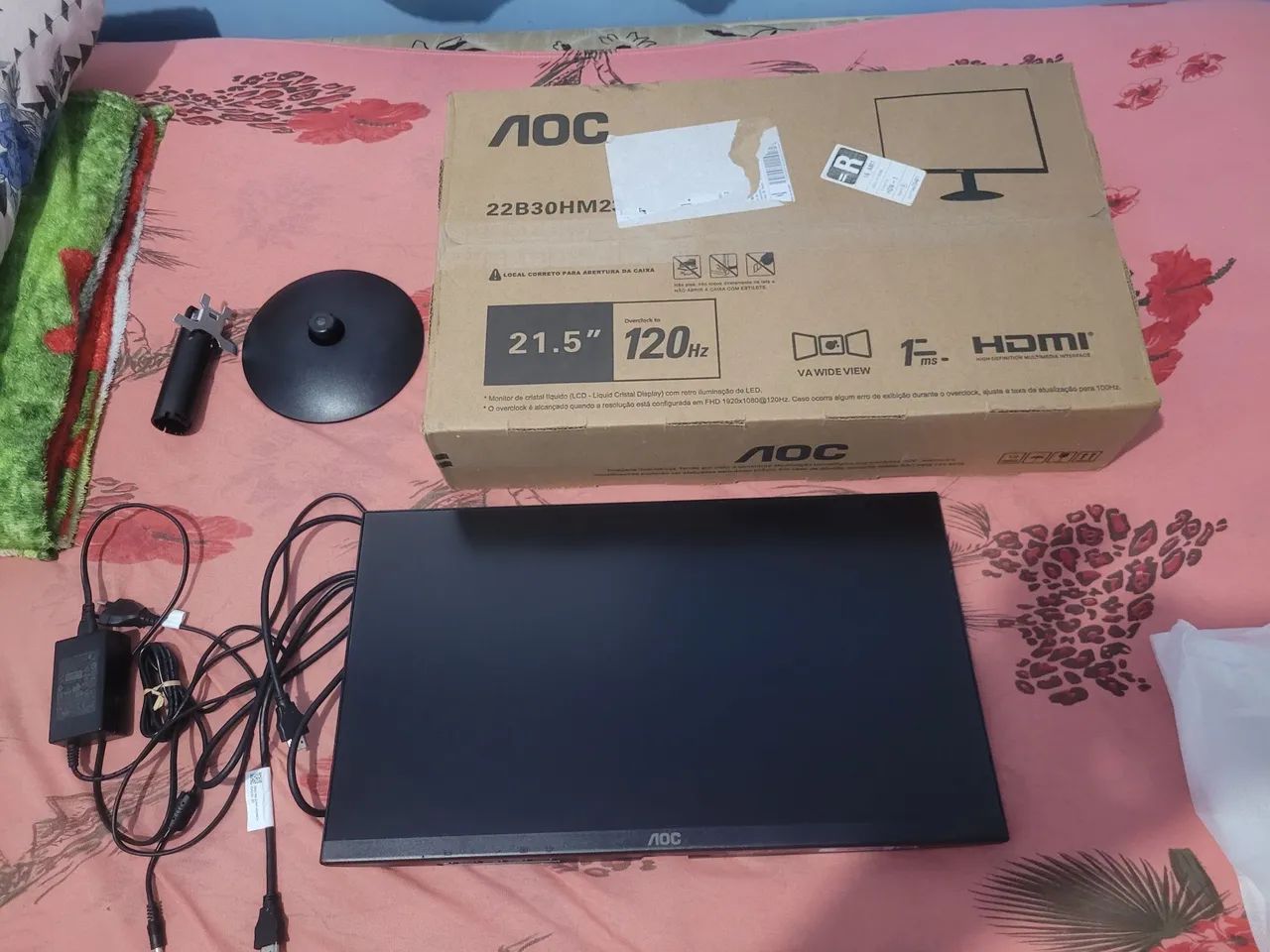 MONITOR AOC 21.5 POLEGADAS 120HZ
