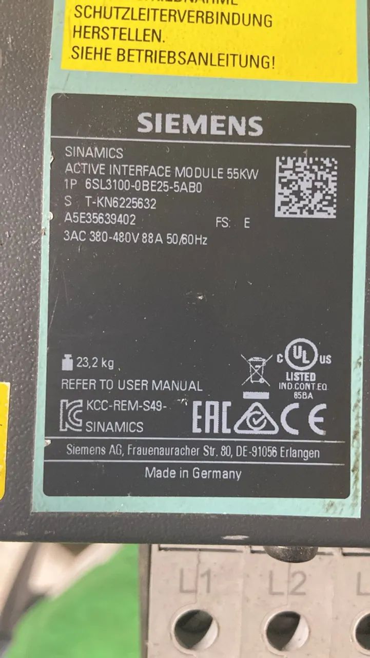 LOTE COM 3 MÓDULOS SIEMENS SINAMICS S120 - Foto 4
