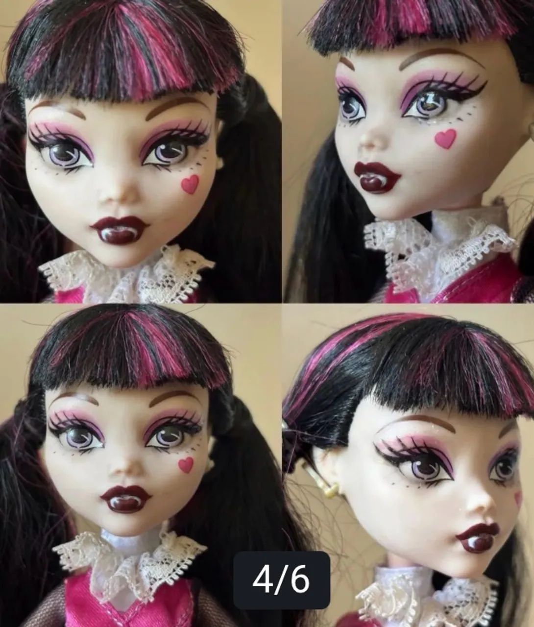 AVALIO OFERTAS draculaura l1 elástico dourado