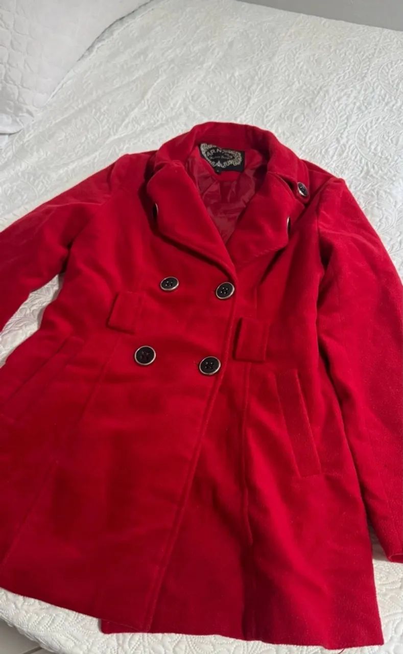 Casaco vermelho 