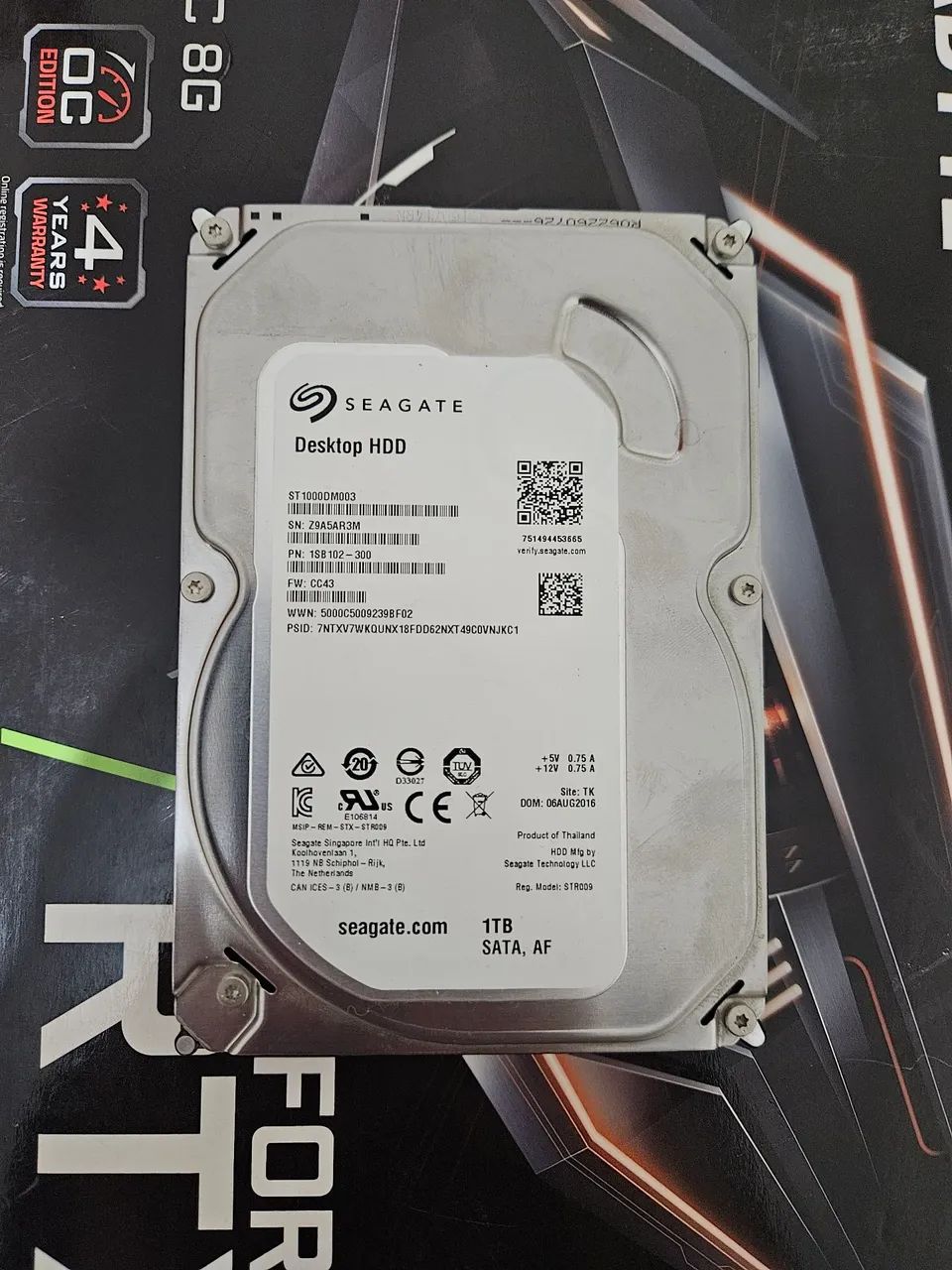 HD 1TB Seagate