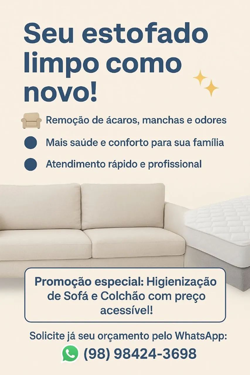Estofados limpos