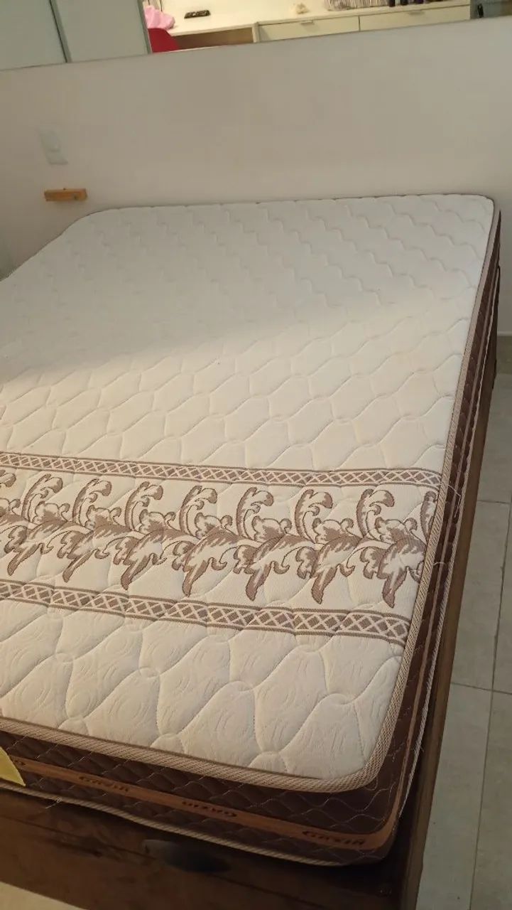 Cama box casal/ colchão  - Foto 3
