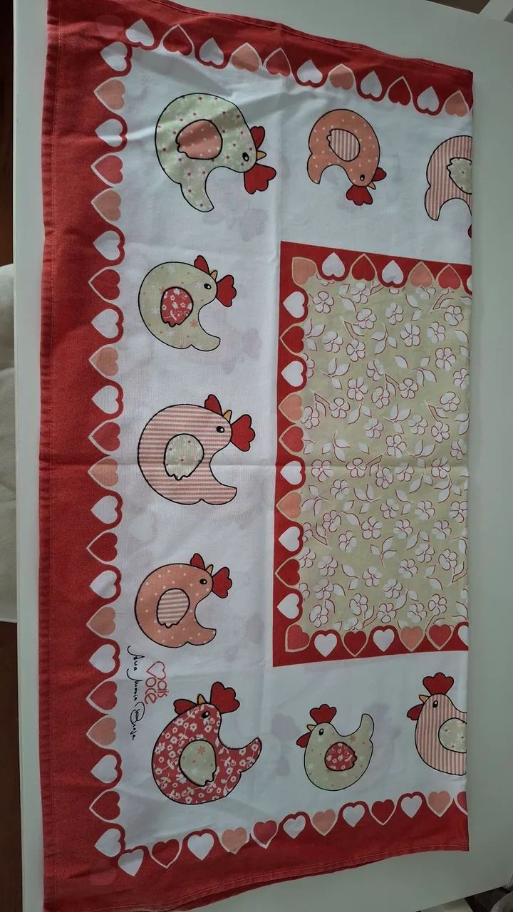 Toalha de mesa pequena 