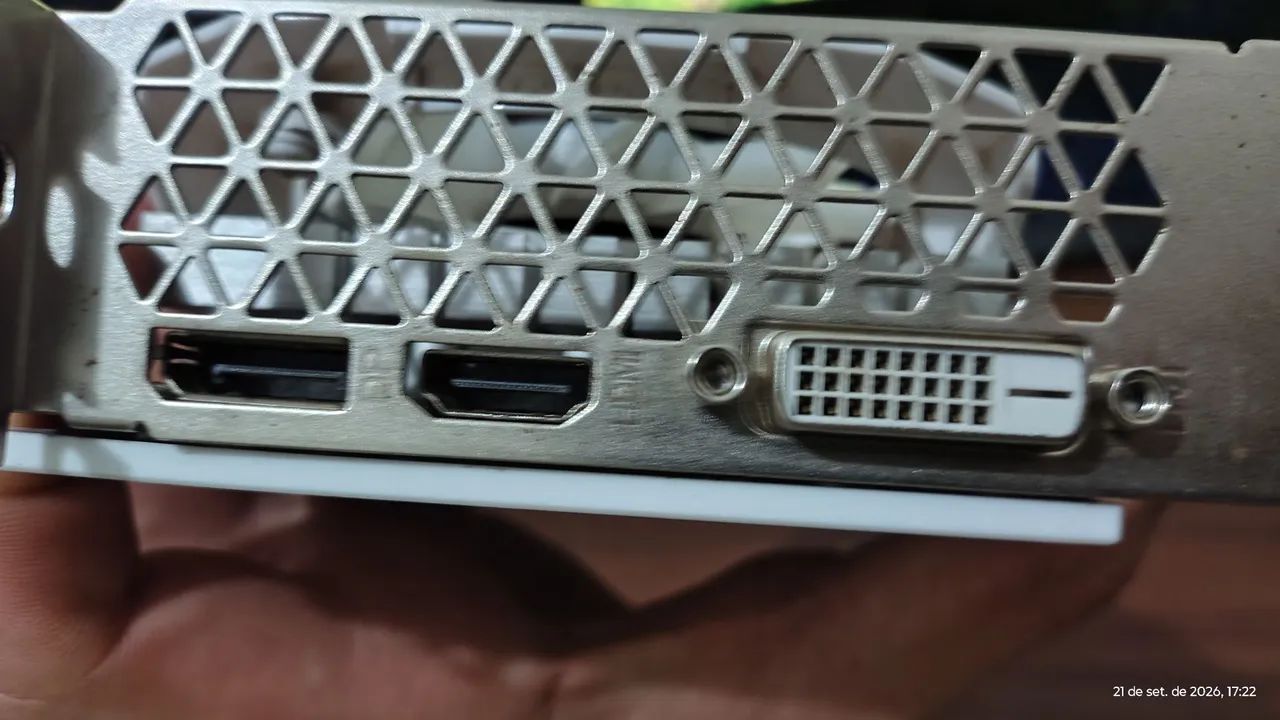 Placa de vídeo RX 580 COM AVARIAS