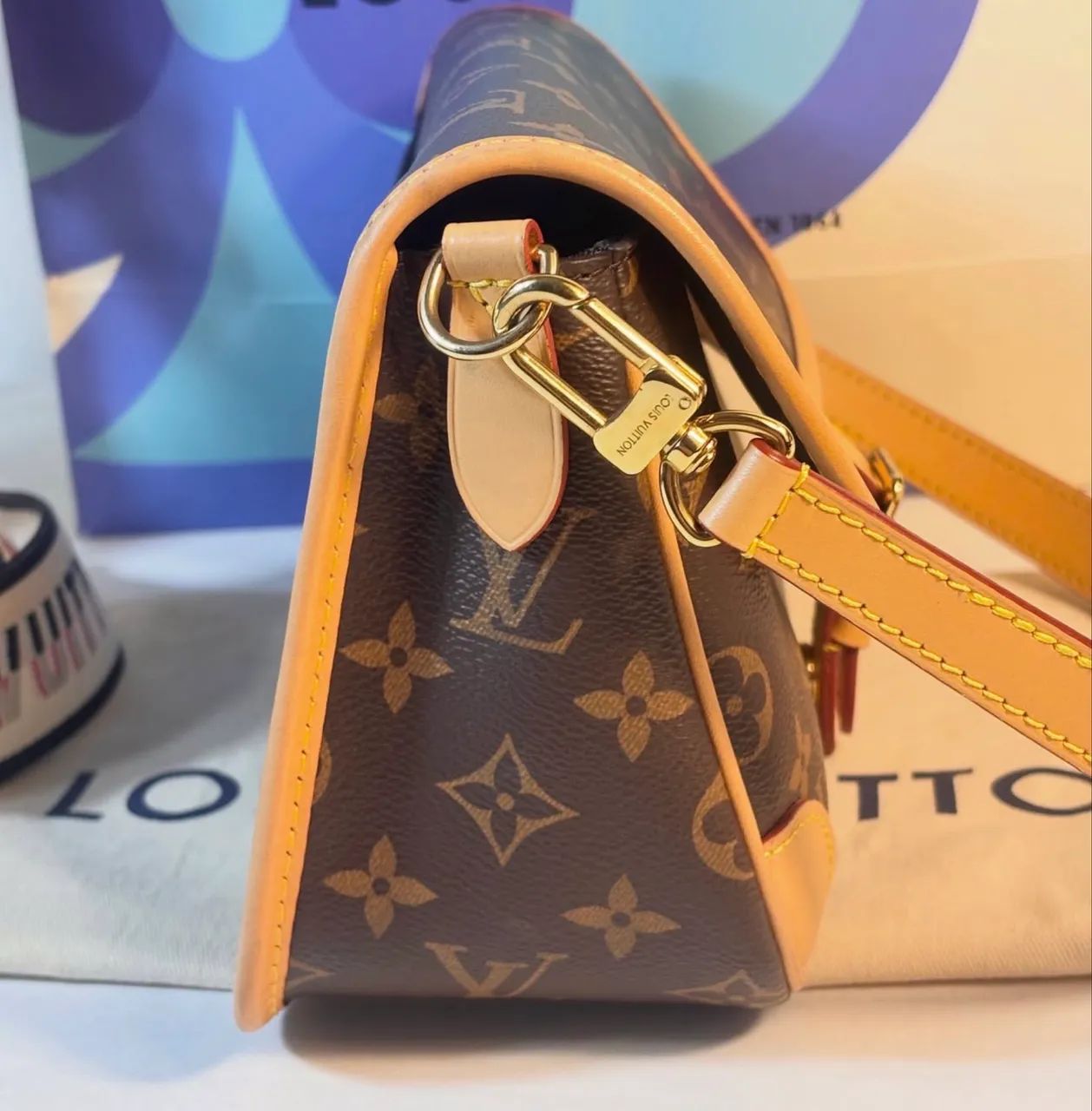 Bolsa em couro - Louis Vuitton monograma  - Foto 2