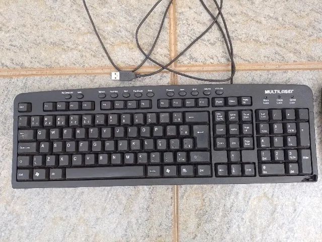 Teclado com fio usb - Foto 2