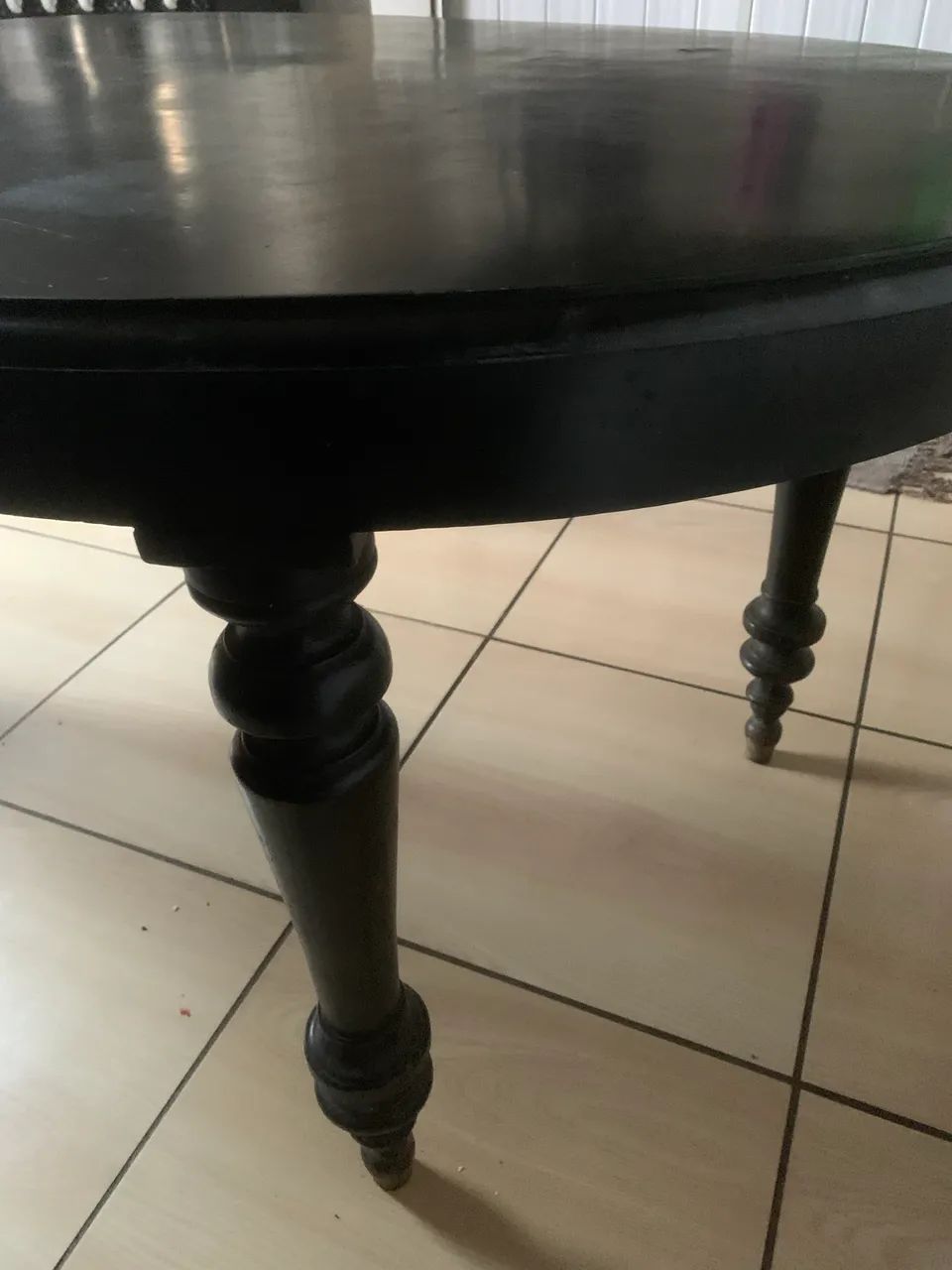 MESA DE MADEIRA MACIÇA  - Foto 2