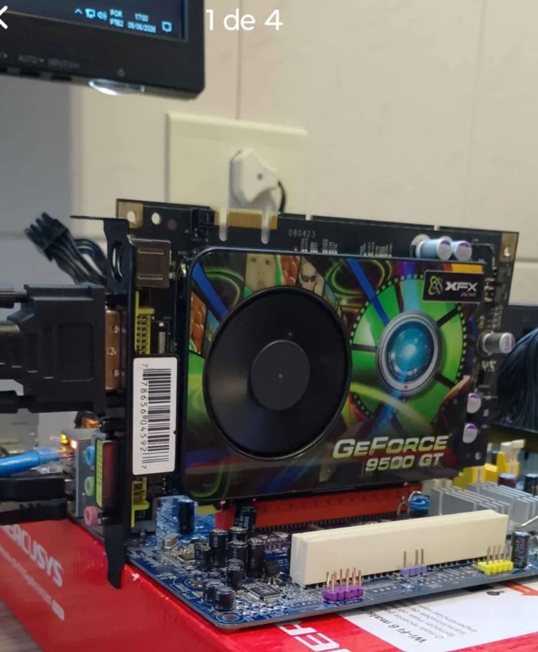 Placa de vídeo XFX NVidia GeForce 9500 GT - Foto 2