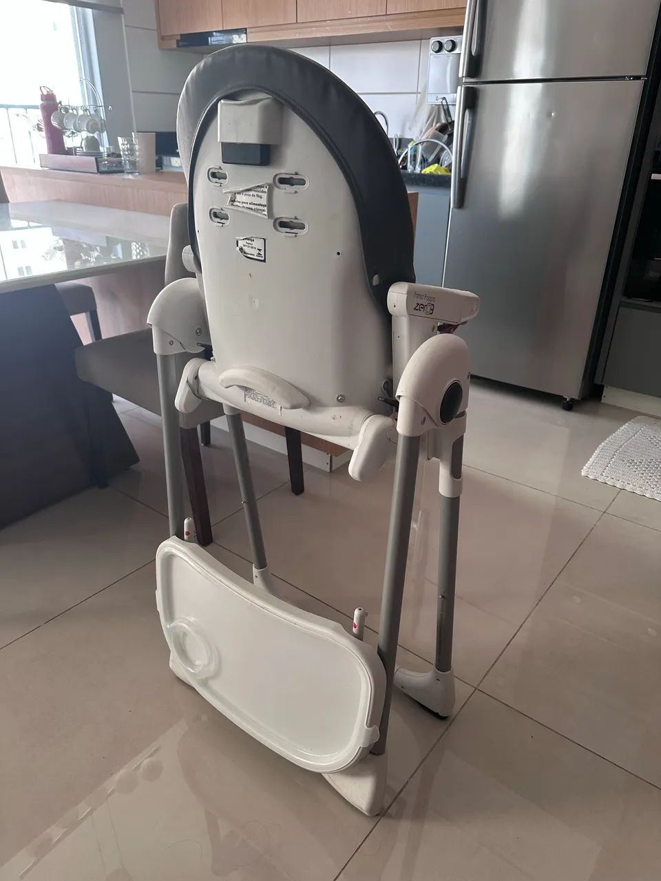 Cadeirinha de bebê - Burigotto Prima Pappa Zero 3 - Foto 2