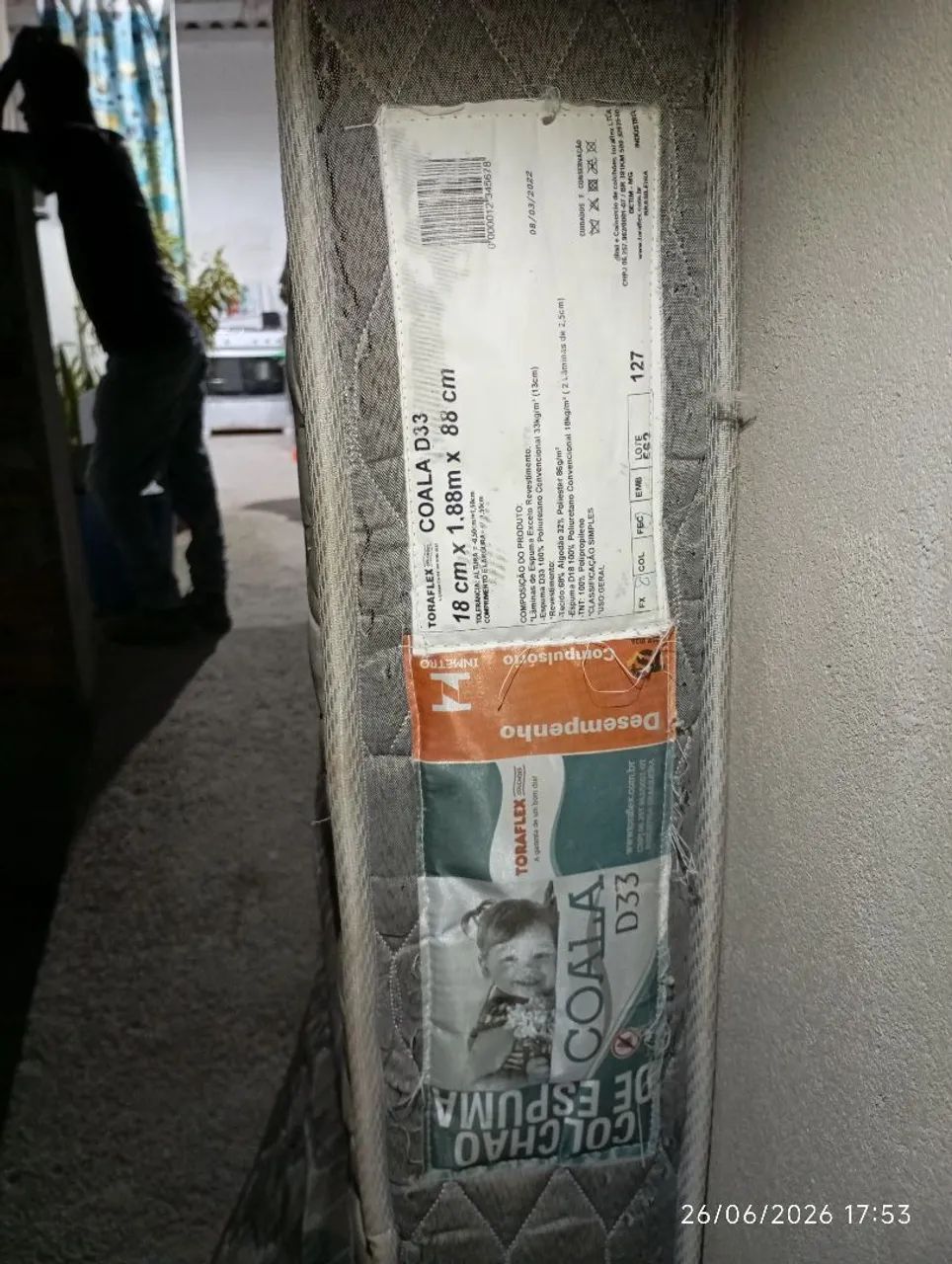 COLCHÃO USADO ACEITO PROPOSTAS  - Foto 2