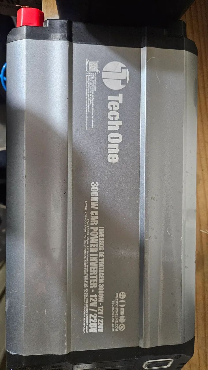 Inversor 12v p/ 220 V 3000W Techone