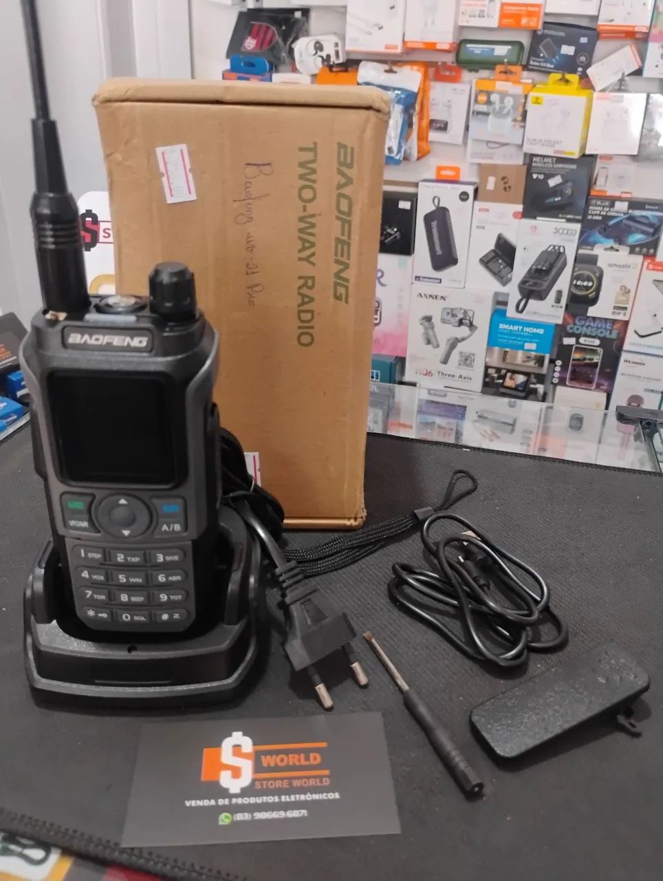 Rádio comunicador Baofeng UV 21 pro 
