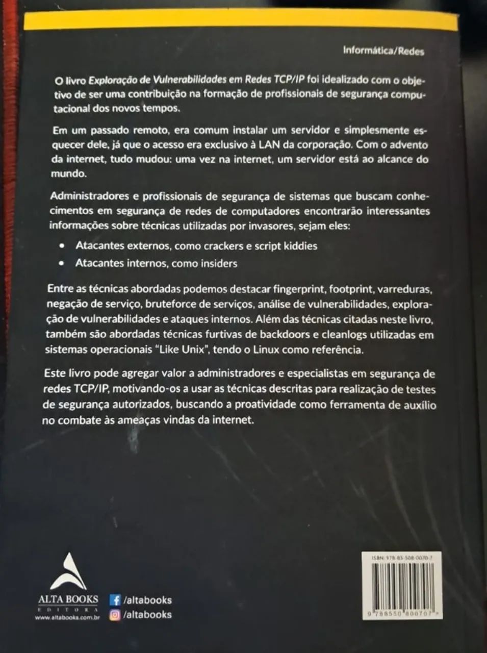 Exploração de vulnerabilidades em redes TCP/IP - Foto 2