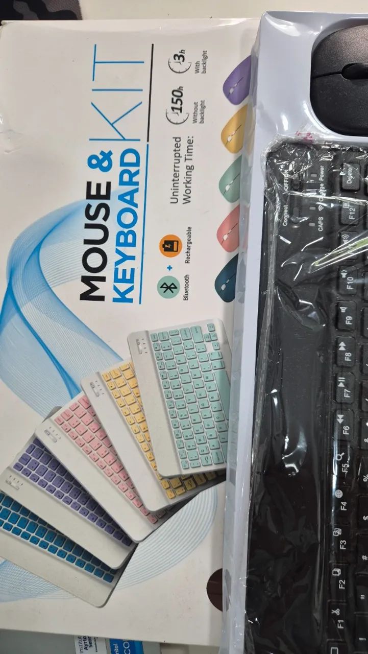 ? Transforme seu Tablet em um Notebook! Kit Teclado + Mouse - Foto 3