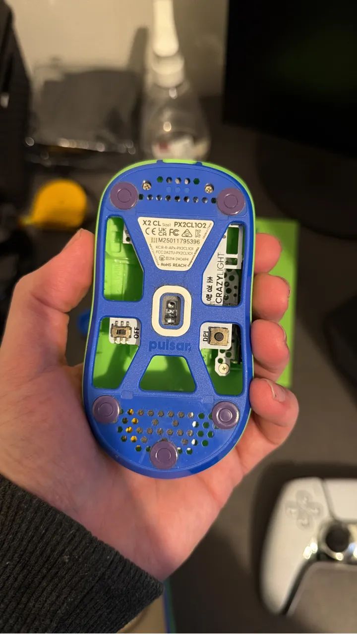 Mouse Pulsar X2 Crazylight Mini Acqua Jest - Periféricos e