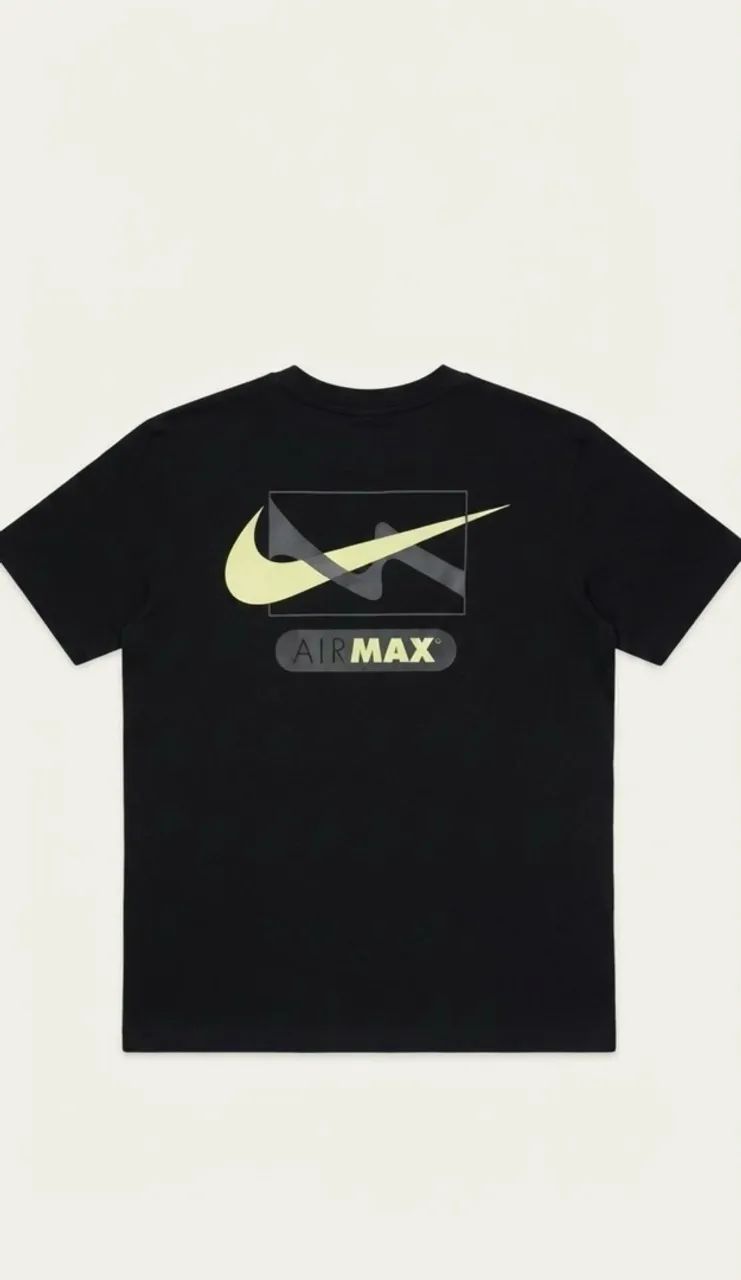 Camisetas Nike com estampa ( preta com roxa e preta com verde) - Foto 2
