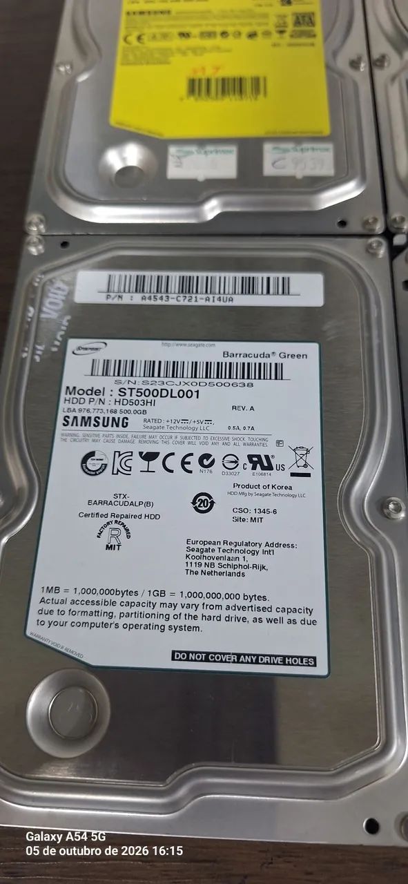 HDS 500 E 320 GB TODOS  - Foto 4