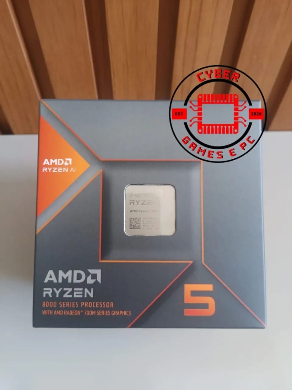 Processador AMD Ryzen 5 8600G (Com Vídeo Integrado Radeon 760M)