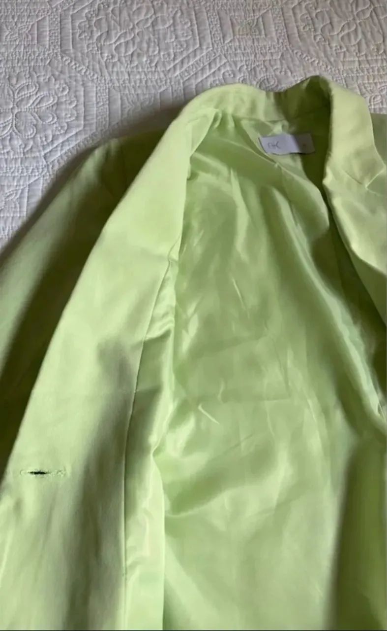 Blaser verde chá novo  - Foto 2
