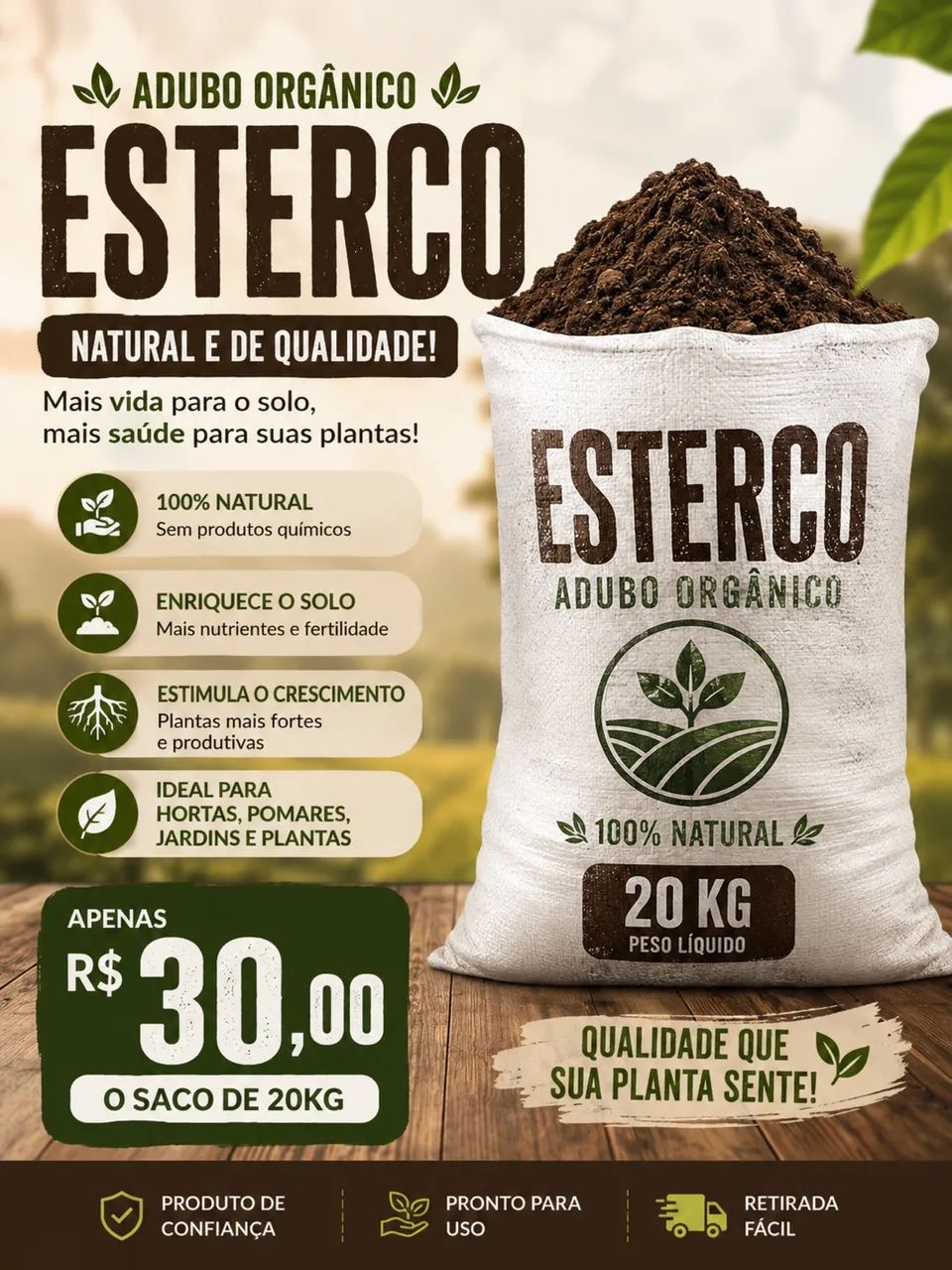 ESTERCO DE VACA
