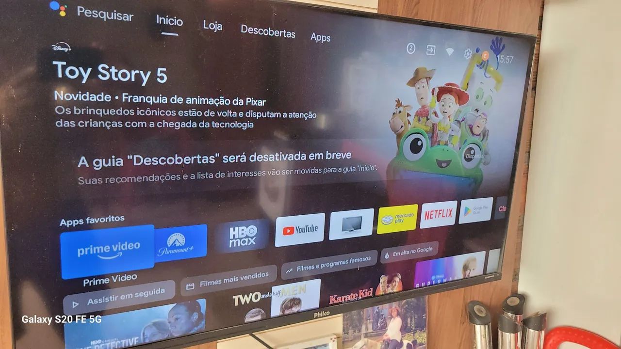 TELEVISÃO 40 POLEGADAS ANDROID - Foto 3