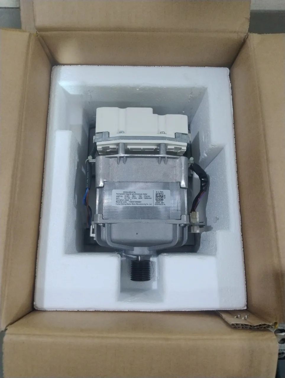 Motor da máquina lava e seca Midea 127w
