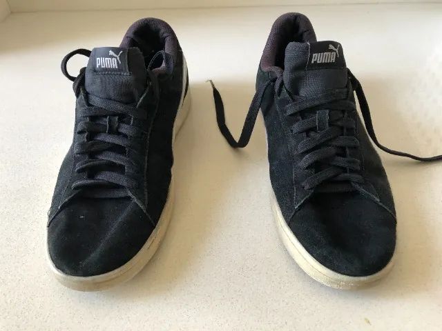 Tênis Puma Smash V2 - Couro Natural - Tam. 44 (12 Us) - Foto 3