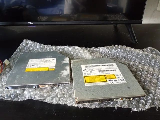 Leitora e Gravadora de CD e DVD para notebook