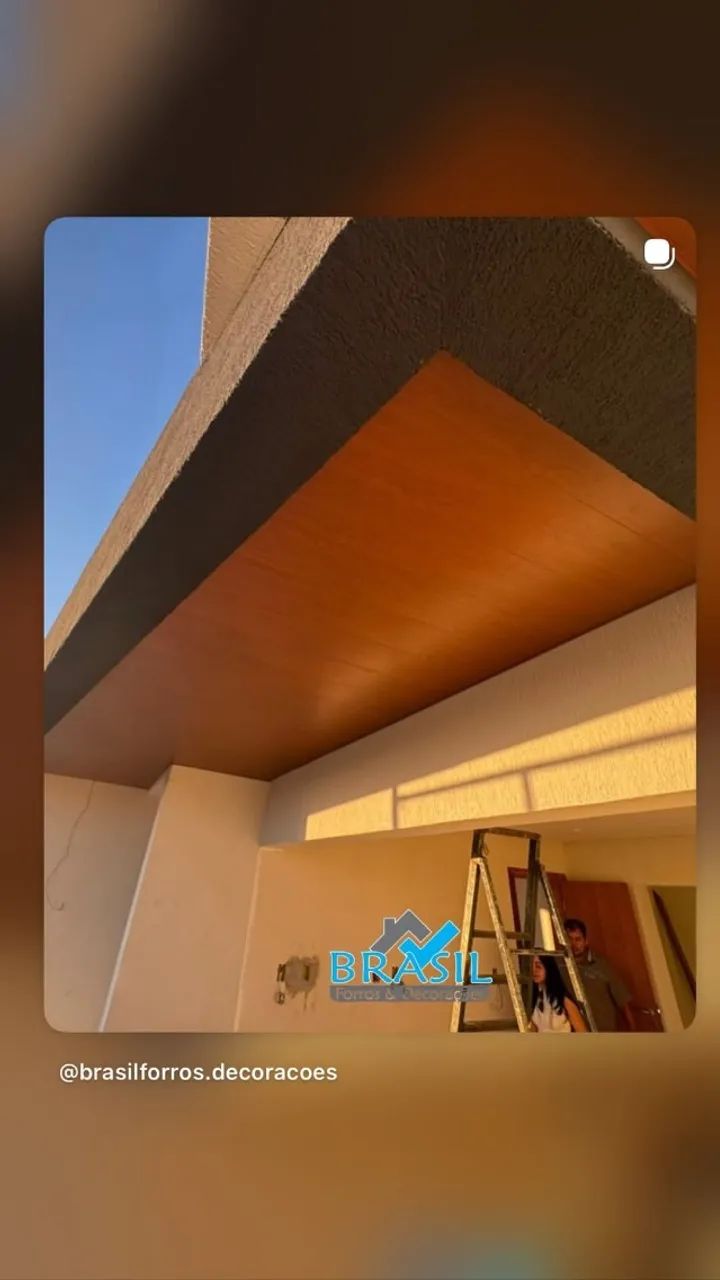 FORRO PVC AMADEIRADOS -INSTALADOS  - Foto 4
