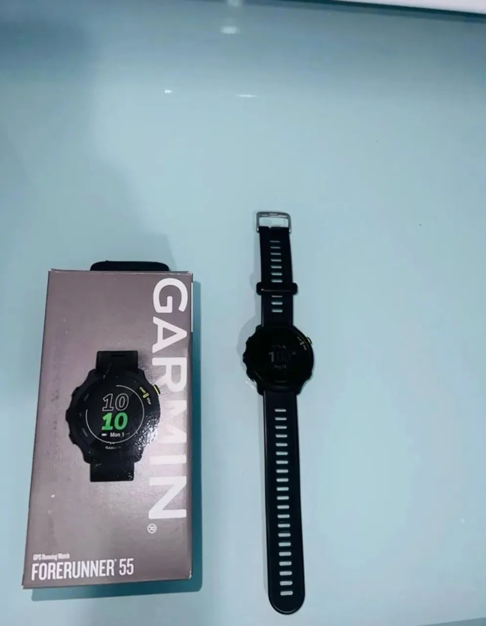 Garmin Forerunner 55 - Caixa e acessórios Originais 