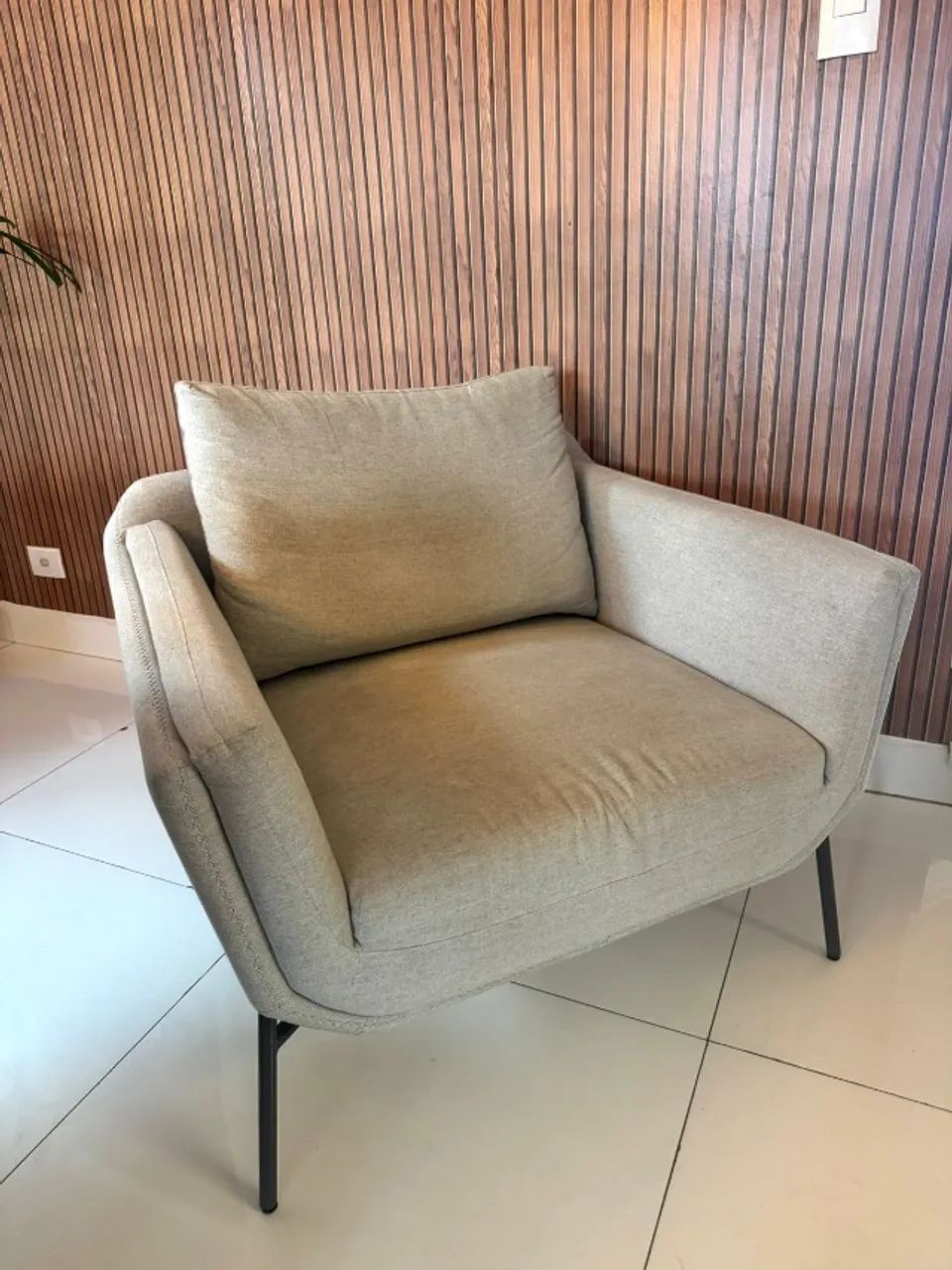 Poltrona Aster Cinza WESTWING - Foto 2