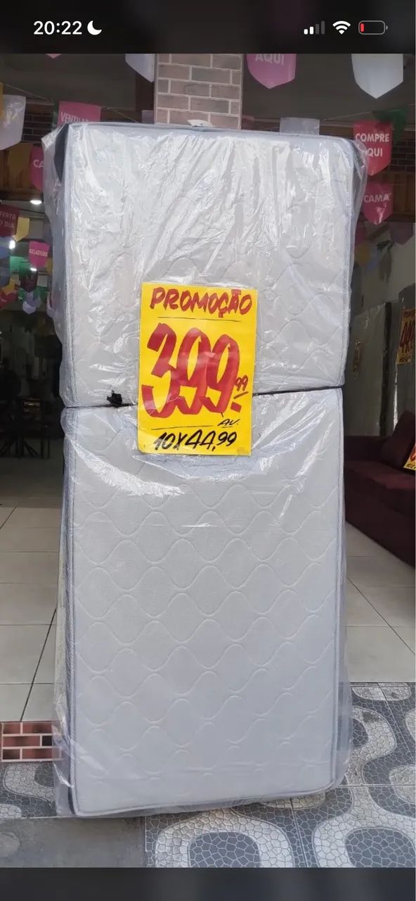 Cama de solteiro apenas 400,00