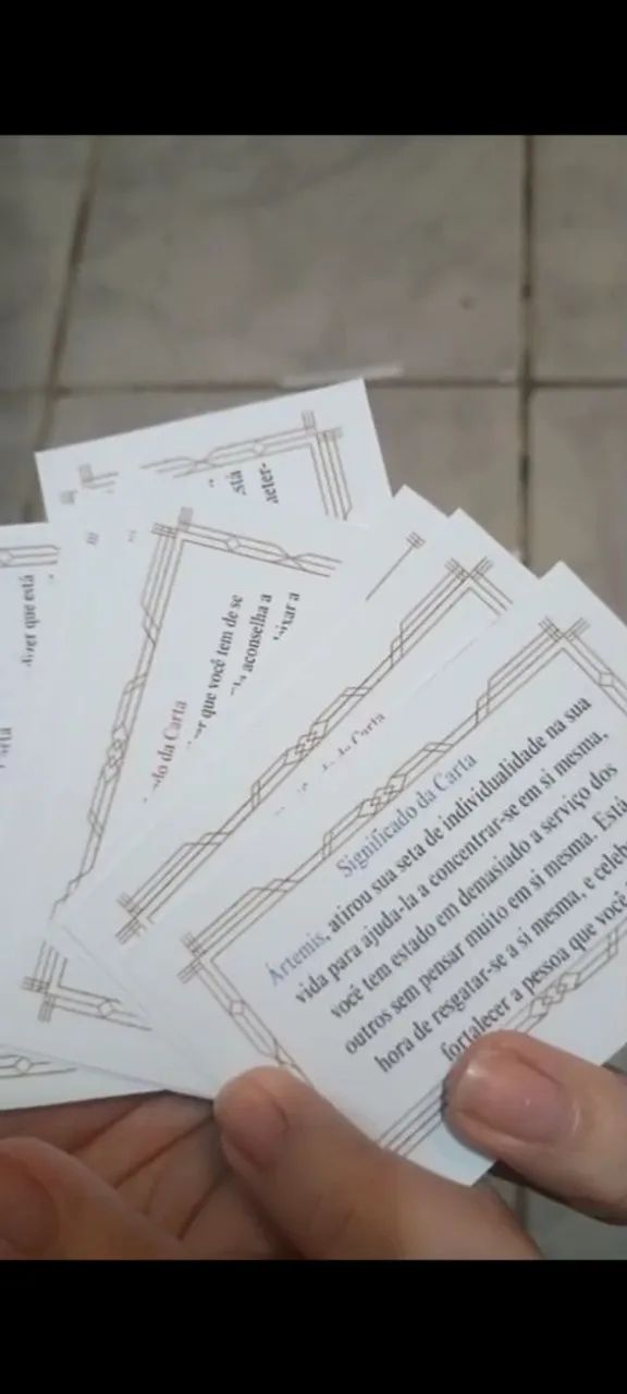Mini cartas das Deusas - Foto 3