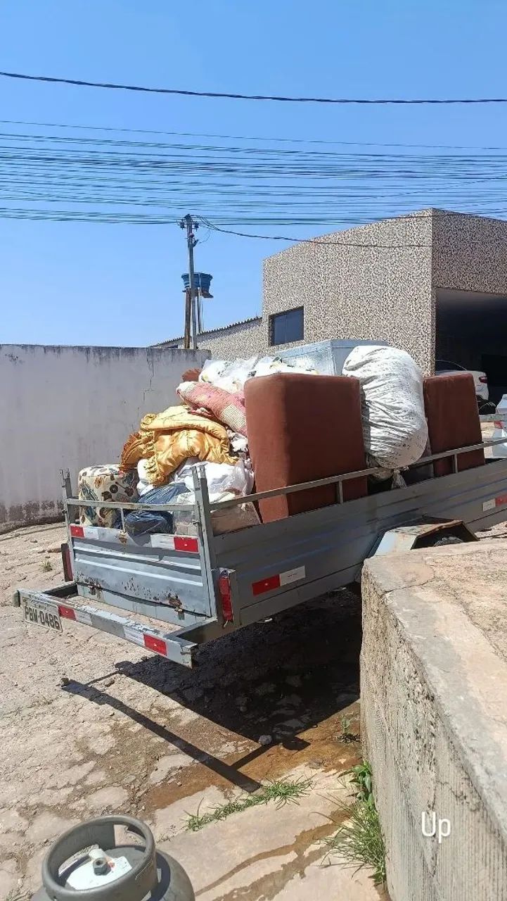 Fretes e mudanças, remoção de entulhos e limpeza do local, rápido e prático - Foto 2