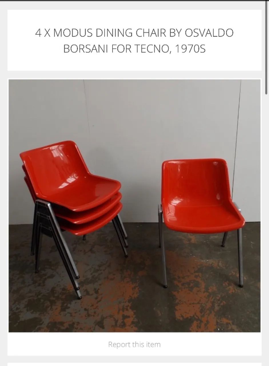 Cadeira anos 70 