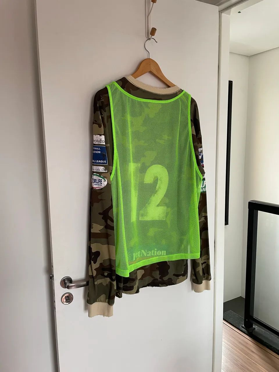 Camiseta Piet Manga Longa Camo - Foto 2