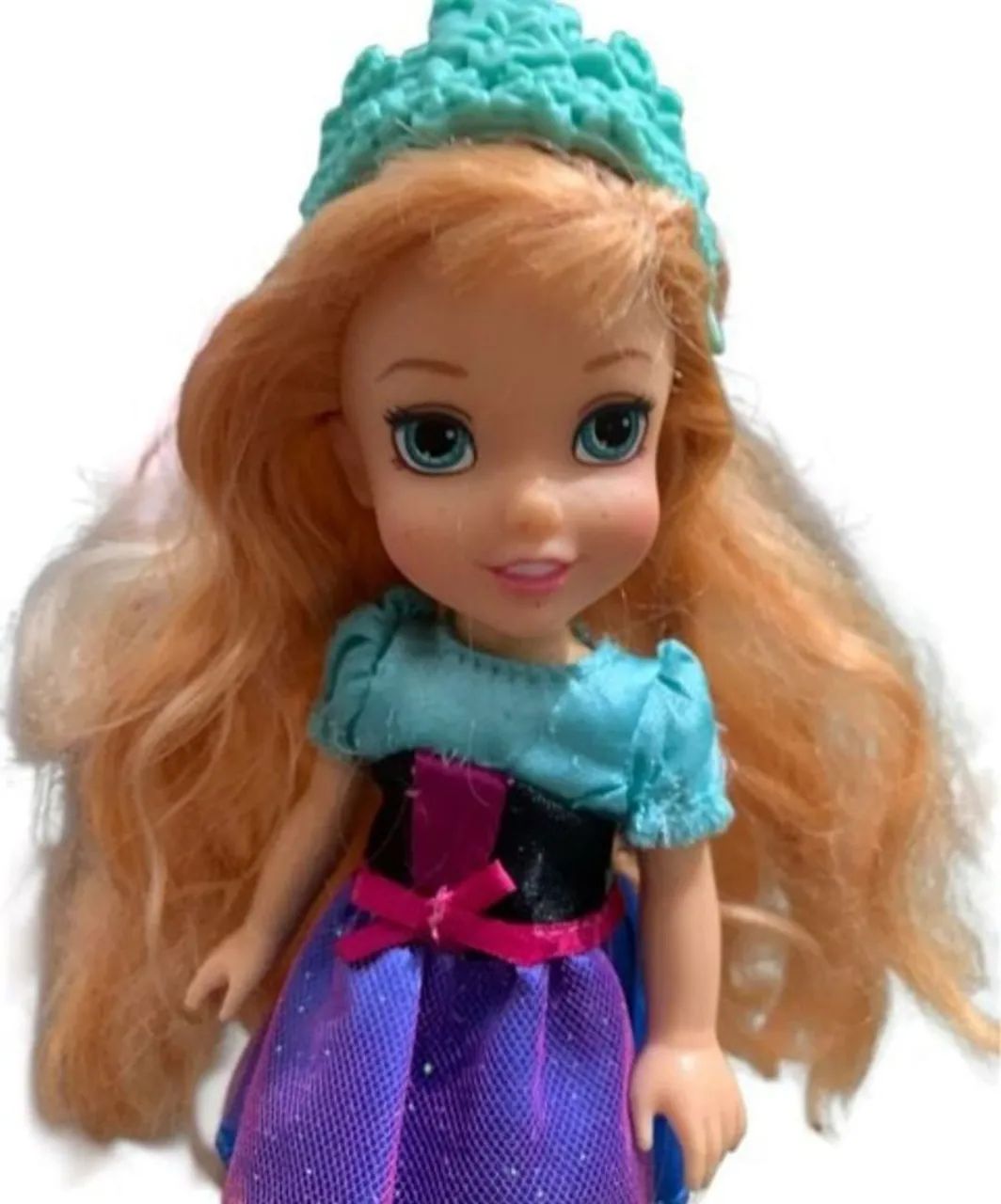 Boneca Frozen Anna Pequena - Foto 2