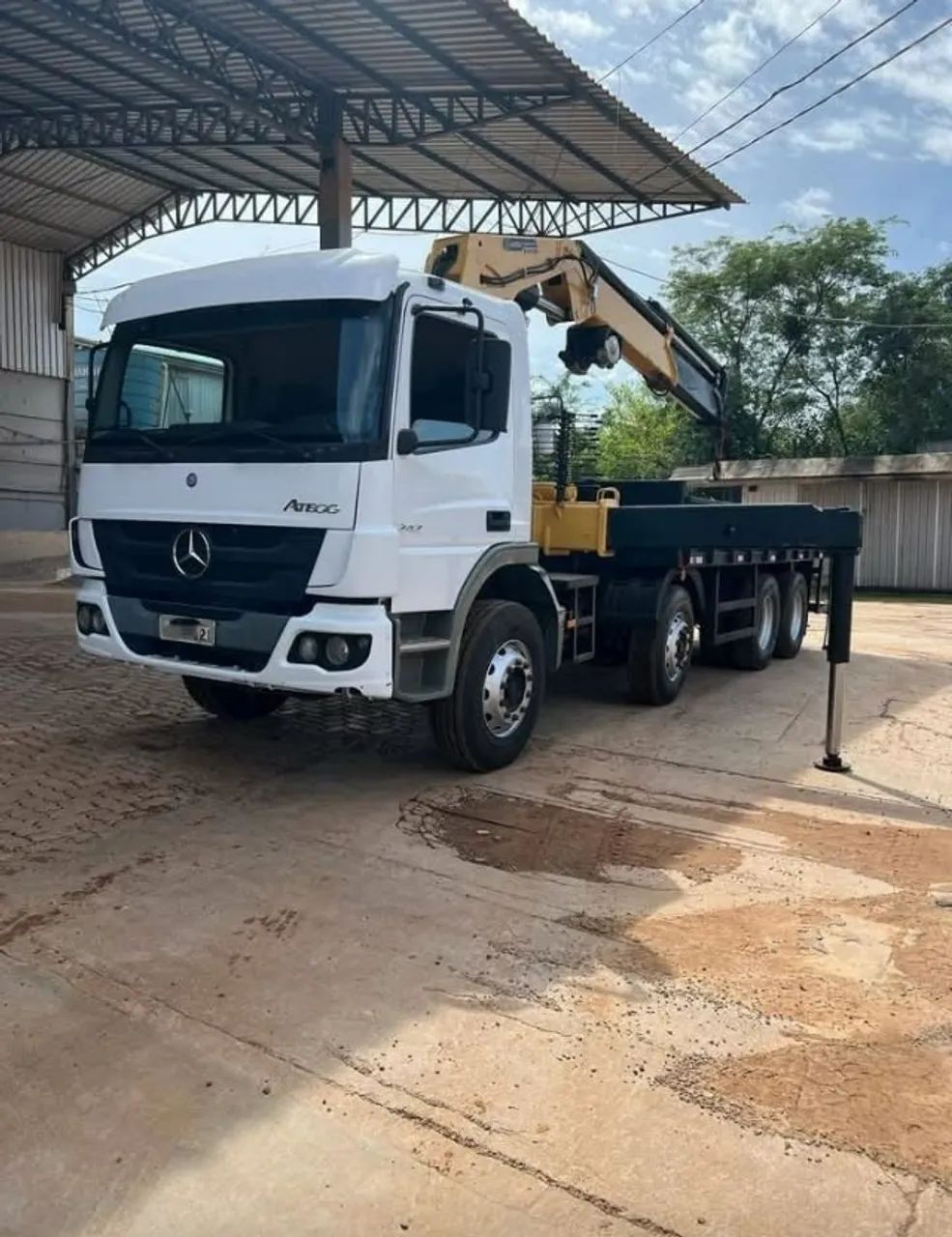 Mb Atego 2429 8x2 - Ano 2012