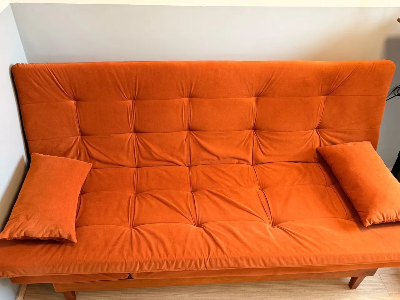 Sofá Cama versátil, Terracota - 1,90x1,25m - Foto 2
