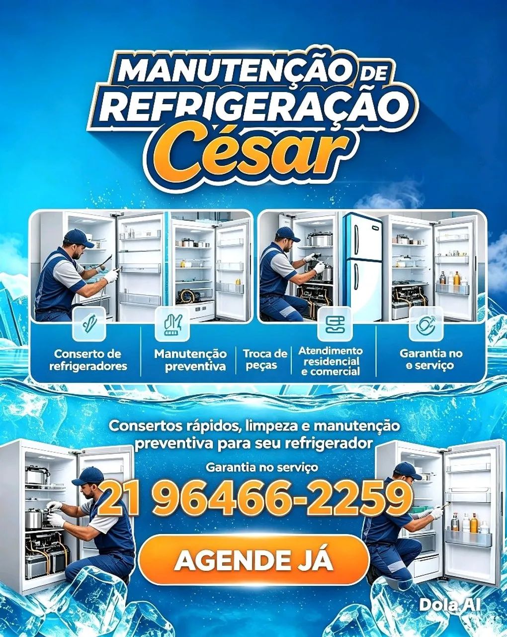 Manutenção refrigeração 