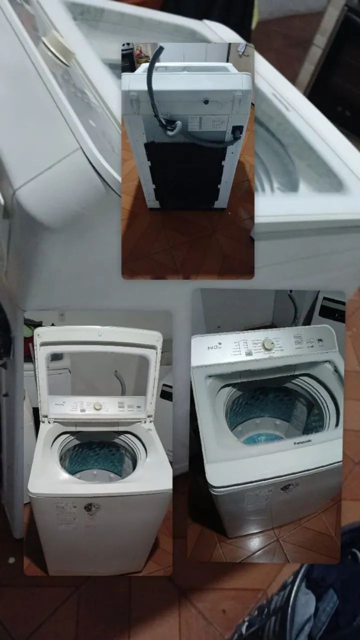 Vendo lavadoura de roupas panasonic 14kg 