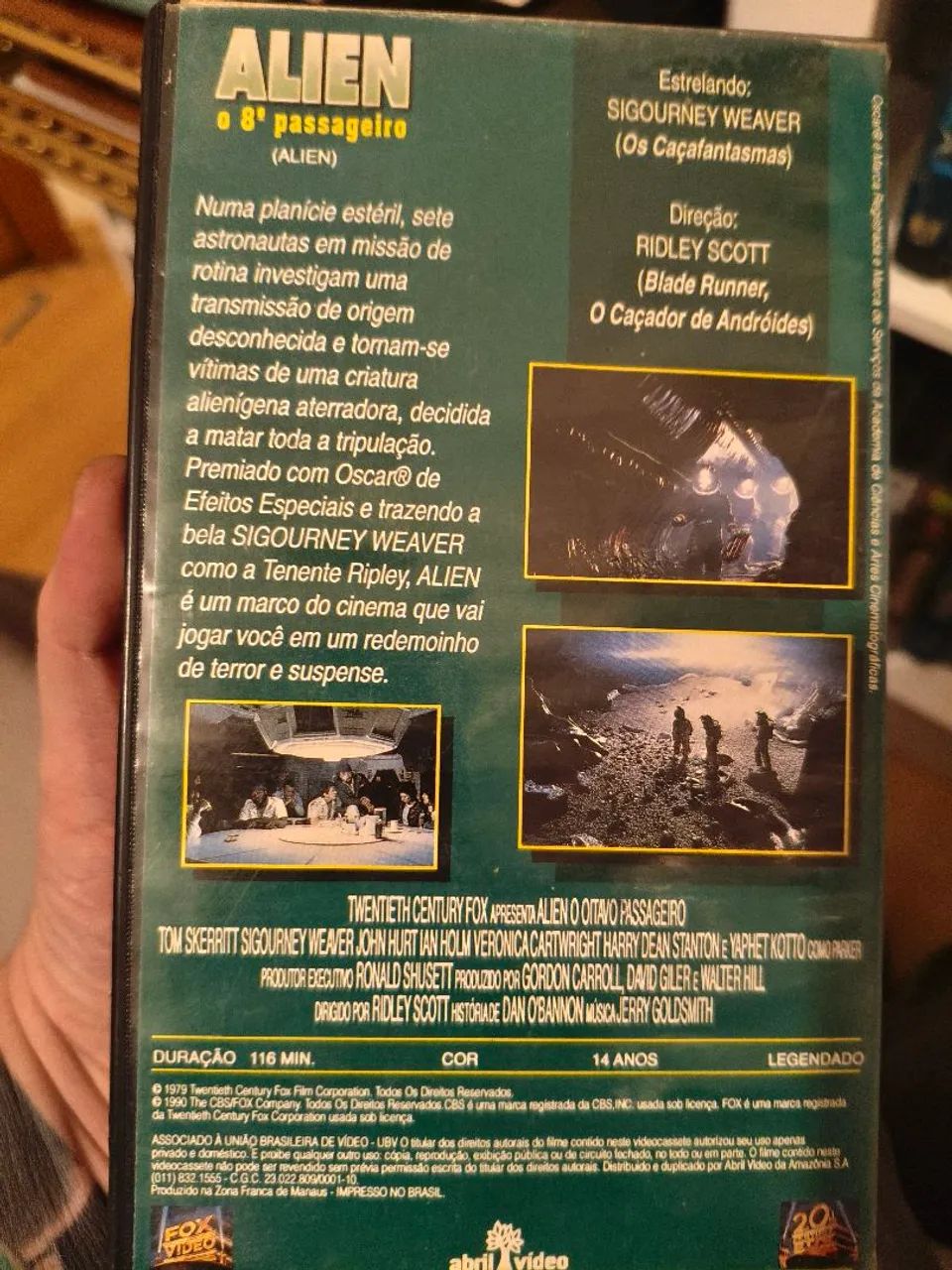 VHS - Alien, O oitavo passageiro - Foto 2