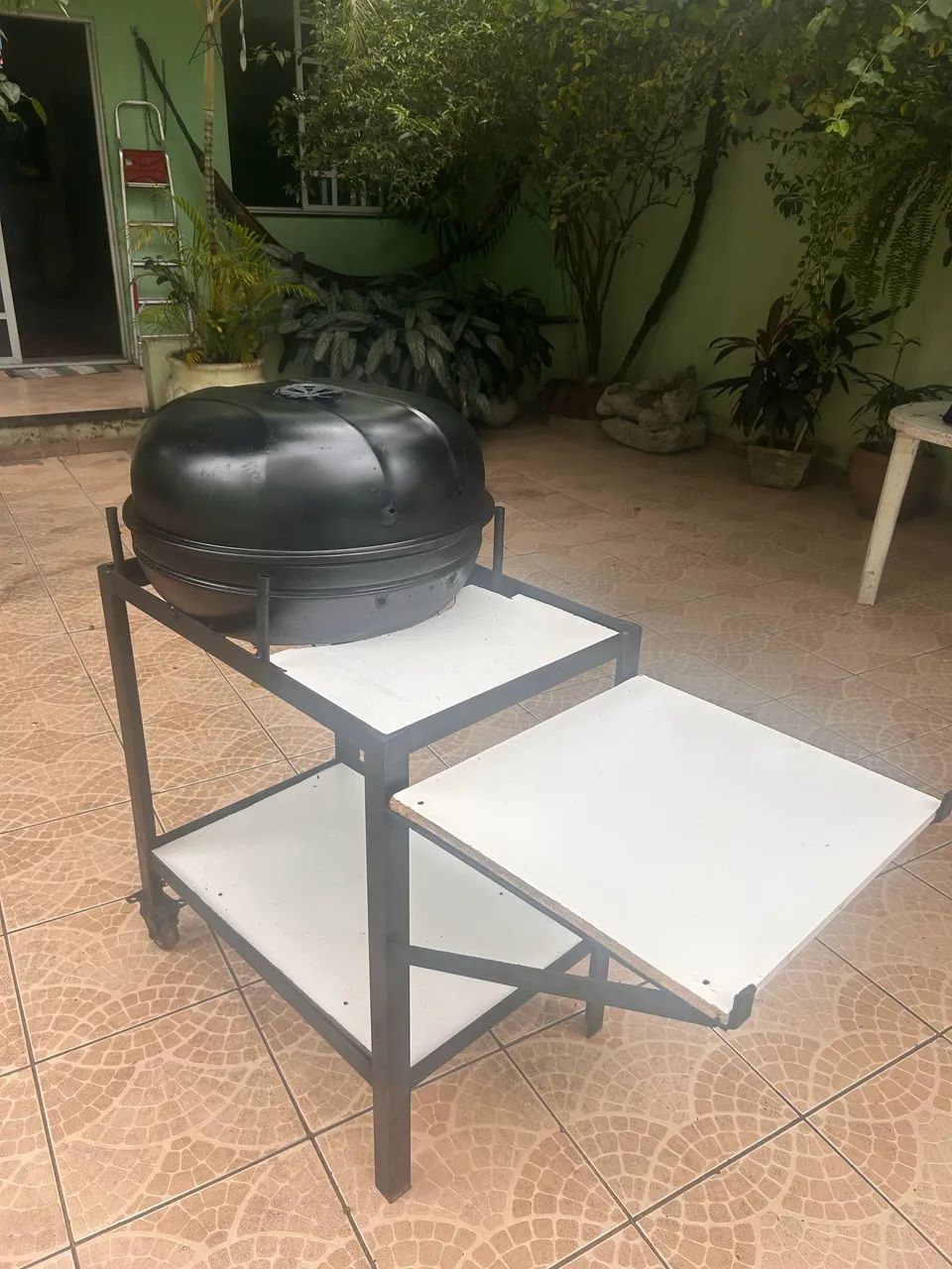 Churrasqueira com tijolo e à Bafo - Foto 2